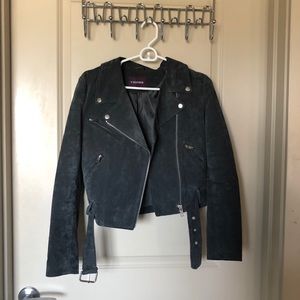 Vigoss suede moto jacket